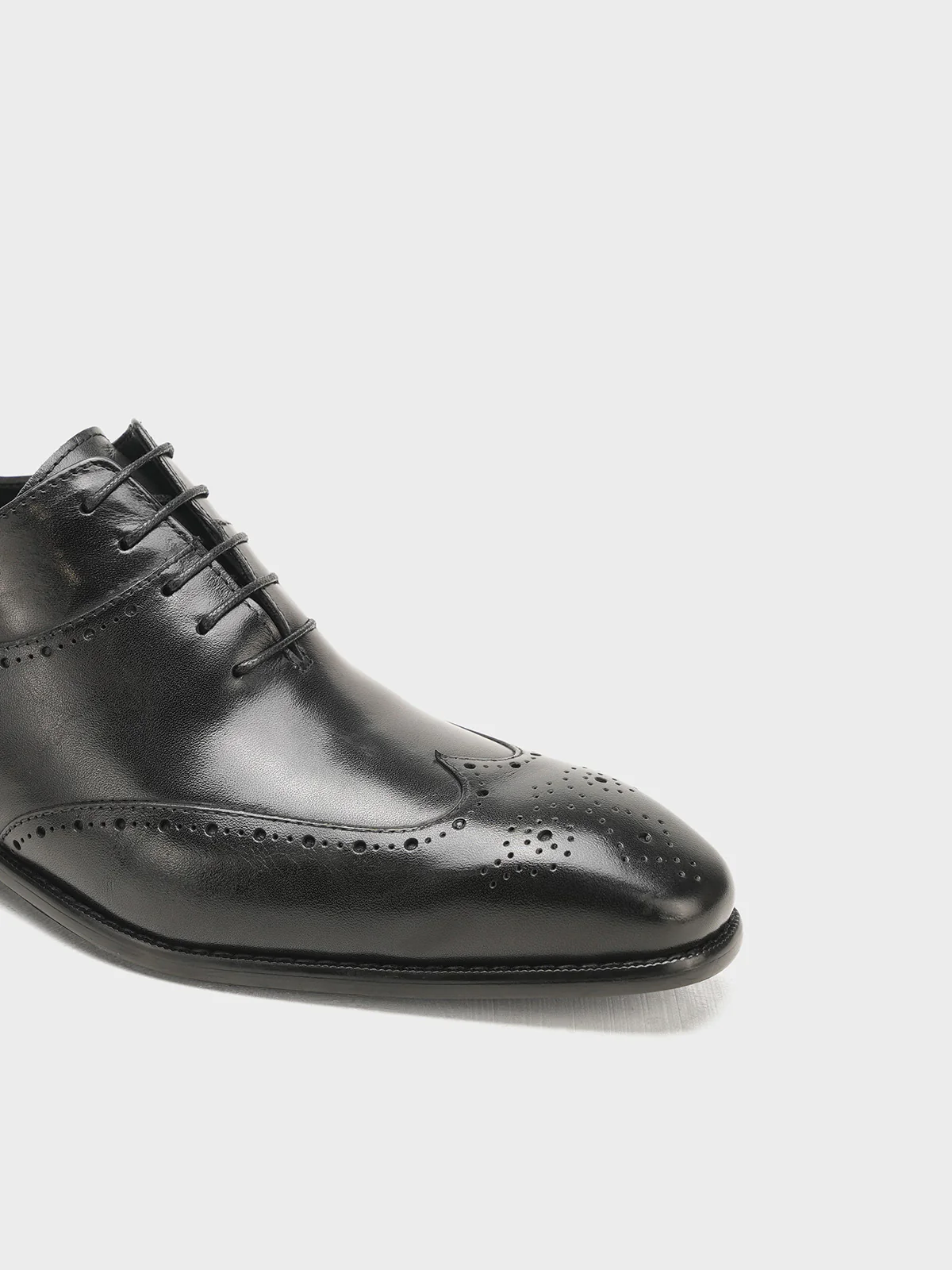 Men "DAMIAN" Leather Lace Up Formal Shoes - Image 7