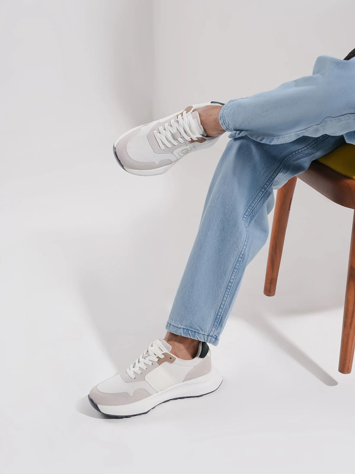 Men "DUNLAP" Trendy Lace Up Trainers - Image 6