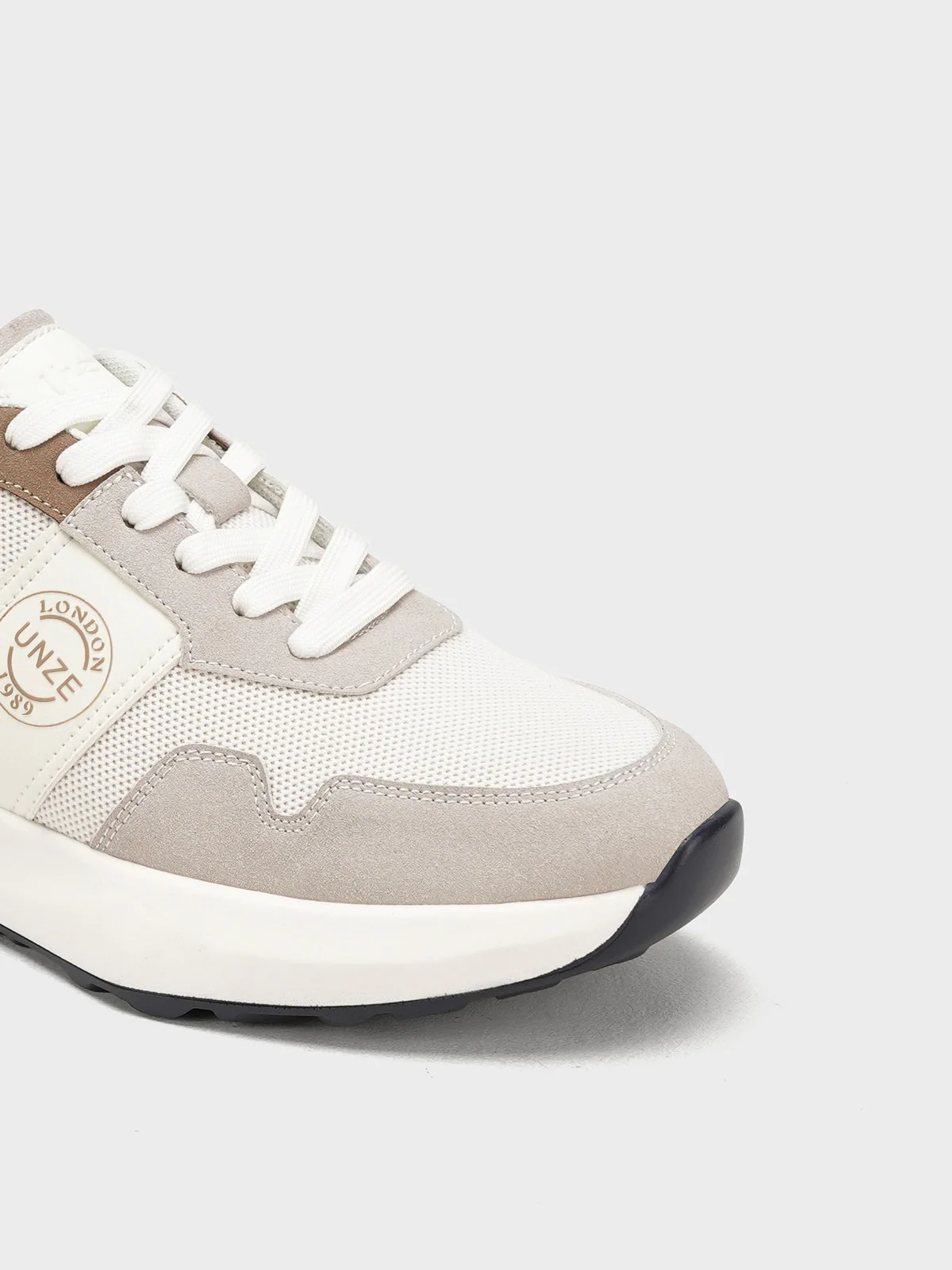 Men "DUNLAP" Trendy Lace Up Trainers - Image 7