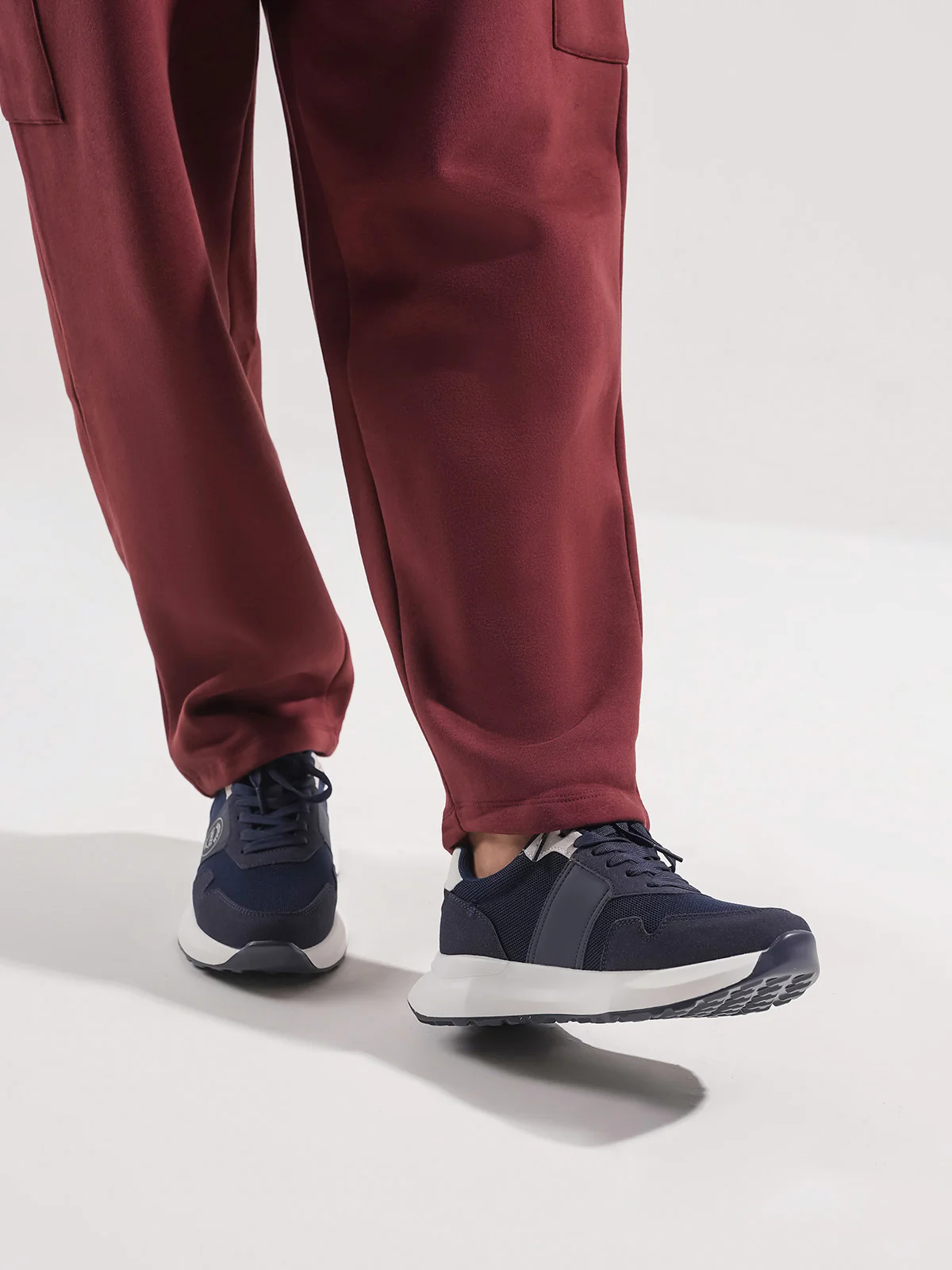 Men "DUNLAP" Trendy Lace Up Trainers - Image 10