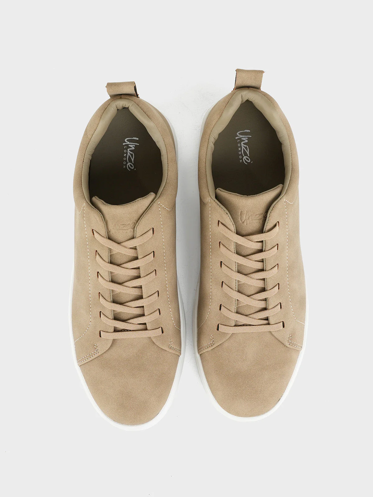 Men "EVEREST" Lace Up Casual Trainers - Image 5