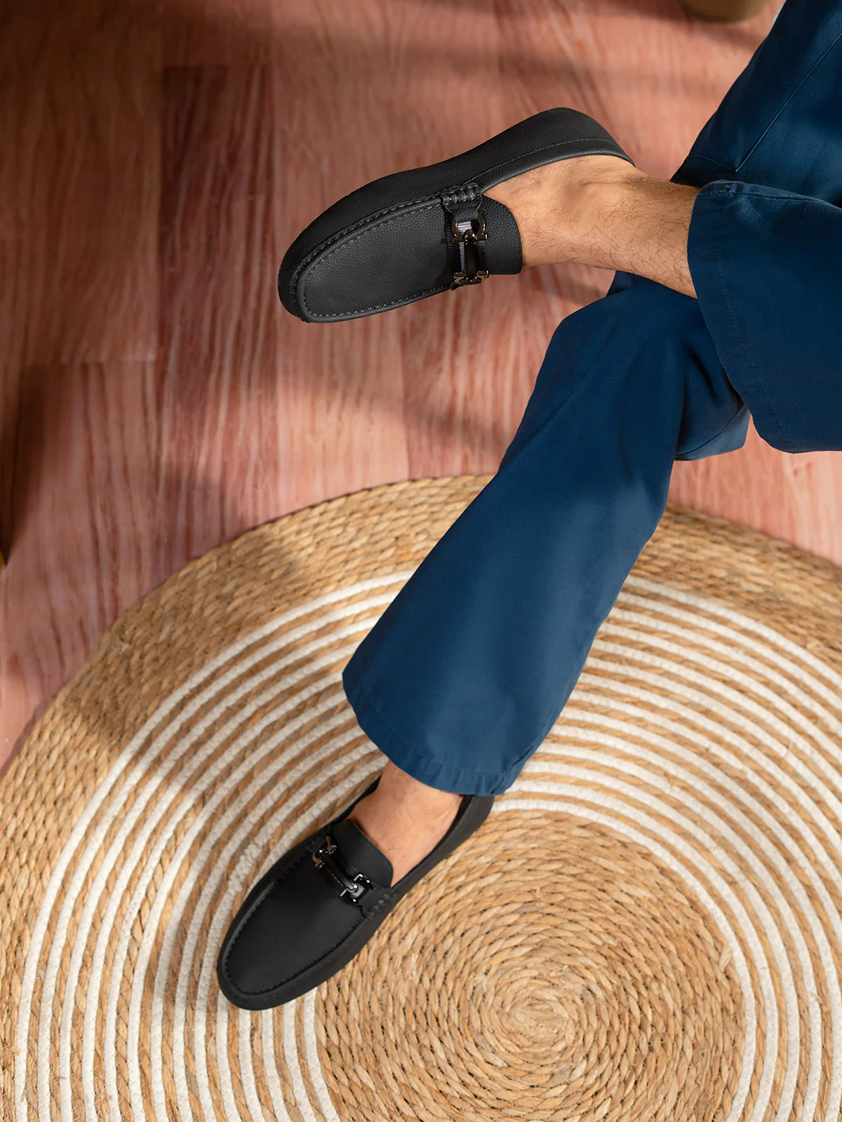 Men "EZEKI" Long Lasting Wear Moccasins - Image 3