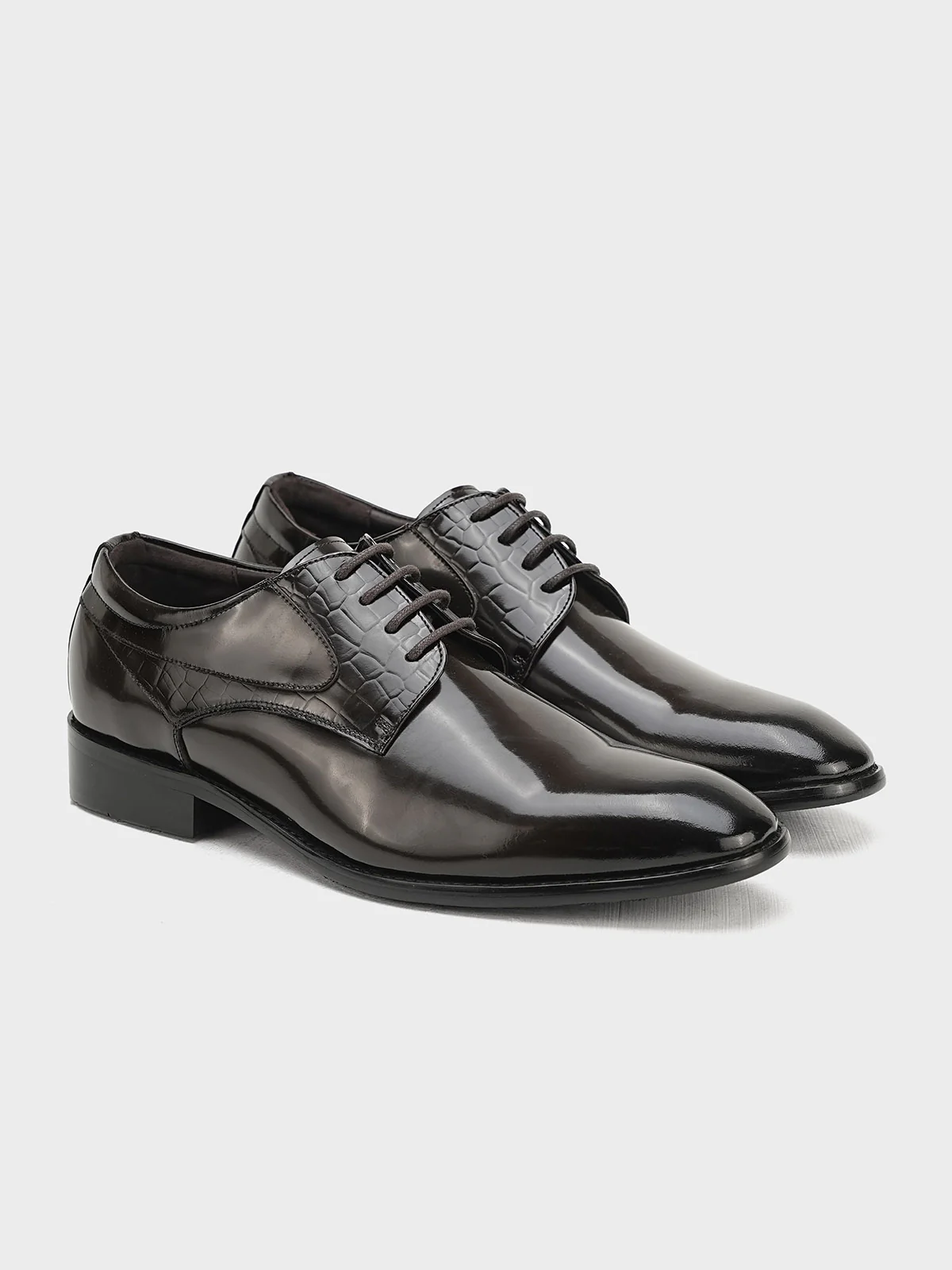 Men "FABIO" Lace Up Leather Formal Shoes - Image 4