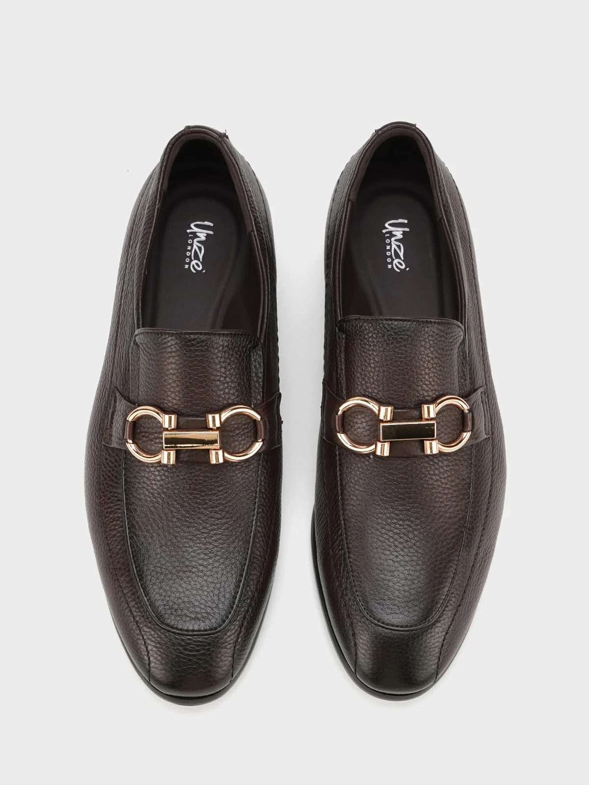 Men "FYODOR" Modern Leather Formal Shoes - Image 9