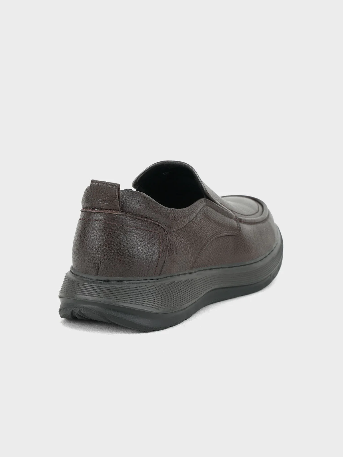 Men "GAFNIT" Comfort Slip On Leather Formals - Image 3