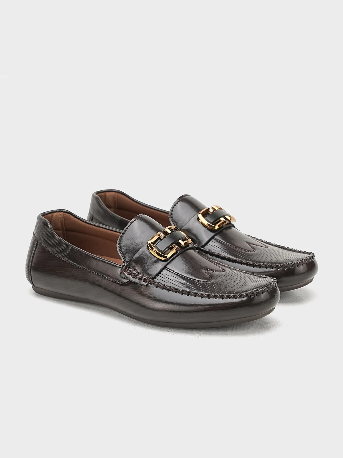 Men "HAWK" Modern Style &amp; Comfort Moccasins - Image 4