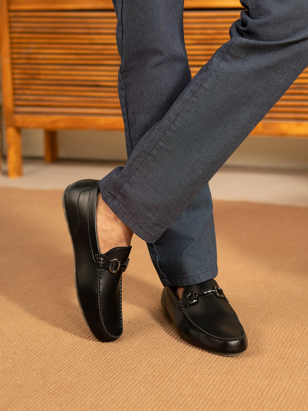 Men "HUDSON" Stylish Durable Moccasins - Image 6