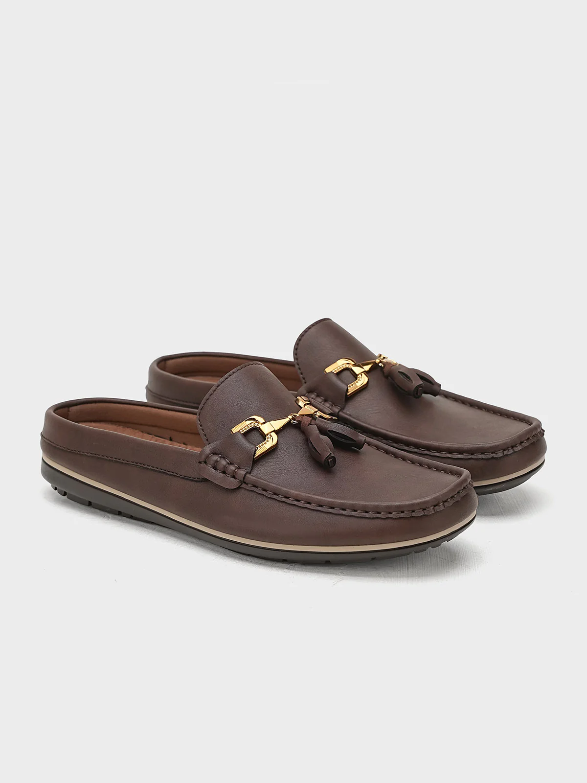 Men "KACEY" Modern Backless Moccasins - Image 4