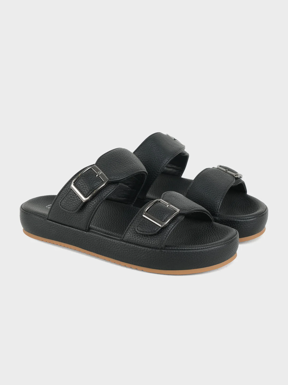 Men "KALEX" Casual Buckle Slippers - Image 2