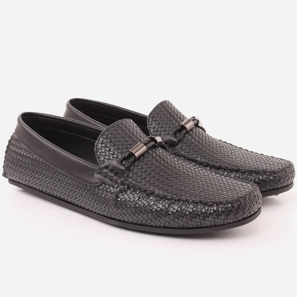 Men "KARL" Slip On Casual Moccasins - Image 2