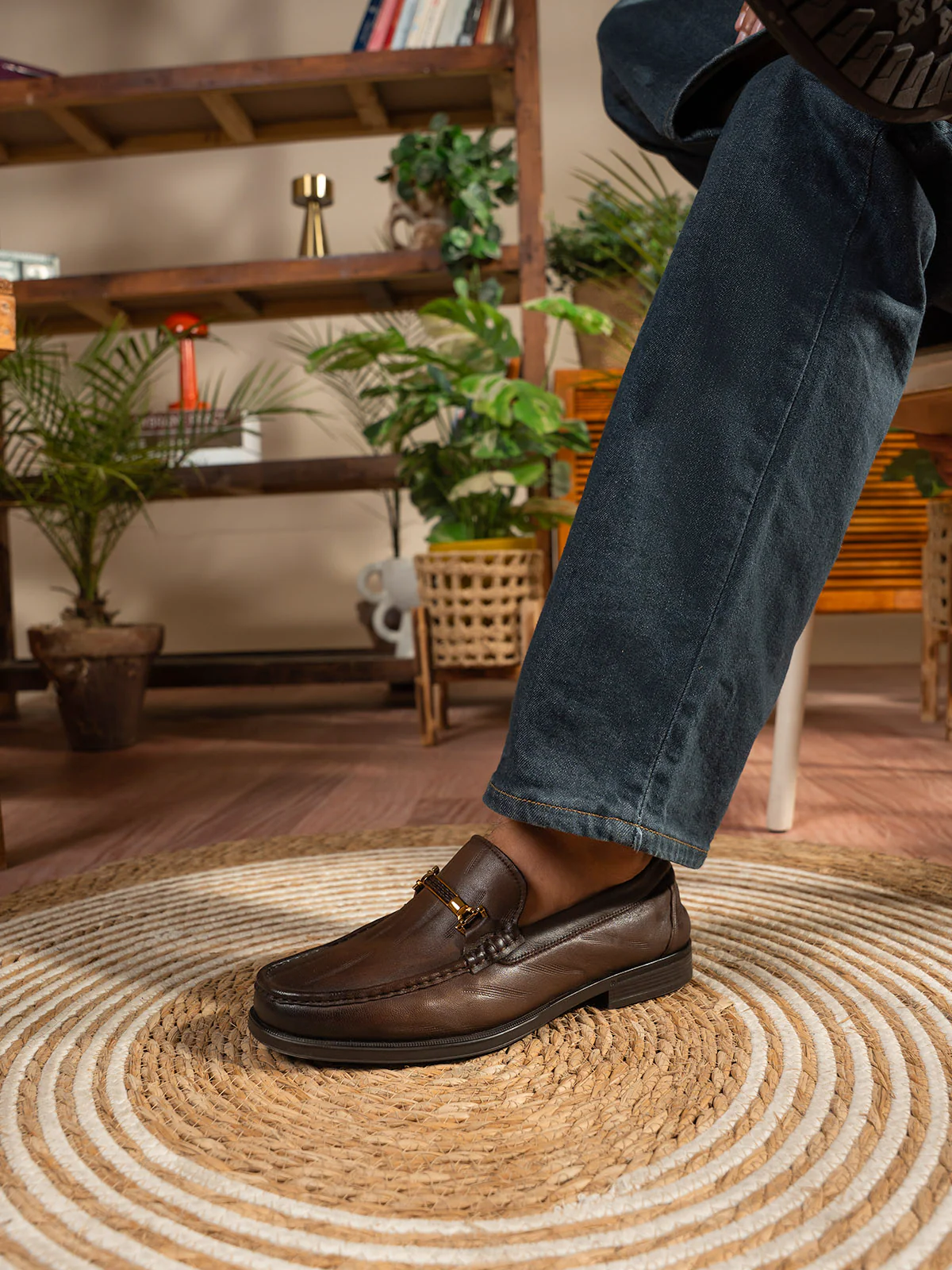Men "KEITH" Slip On Design Leather Formals - Image 6