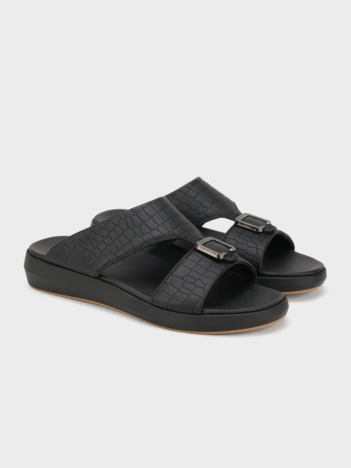 Men "KORTES" Casual Buckle Slippers - Image 2