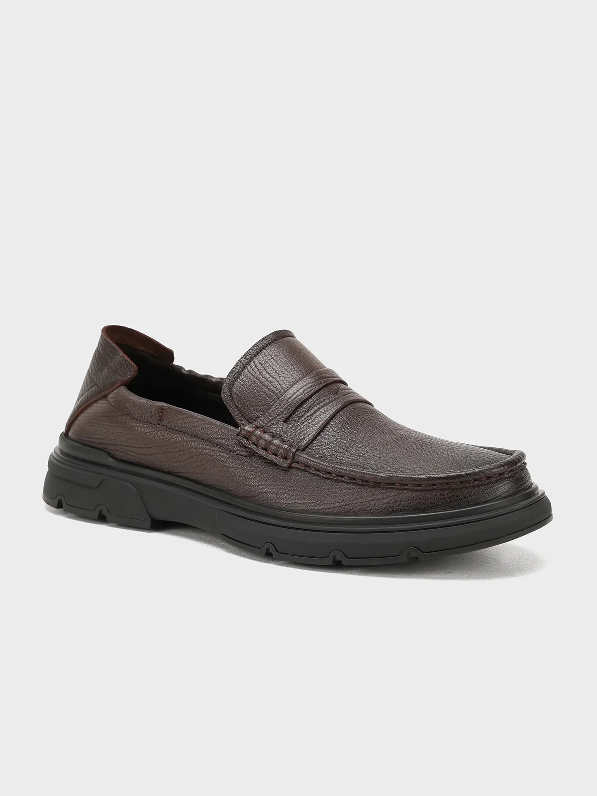 Men "LAKSHA" Perfect Leather Loafer Shoes - Image 2