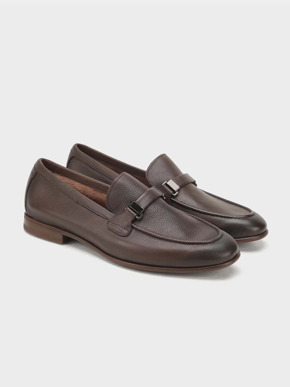 Men "LISALA" Formal Slip On Premium Leather Shoes - Image 4