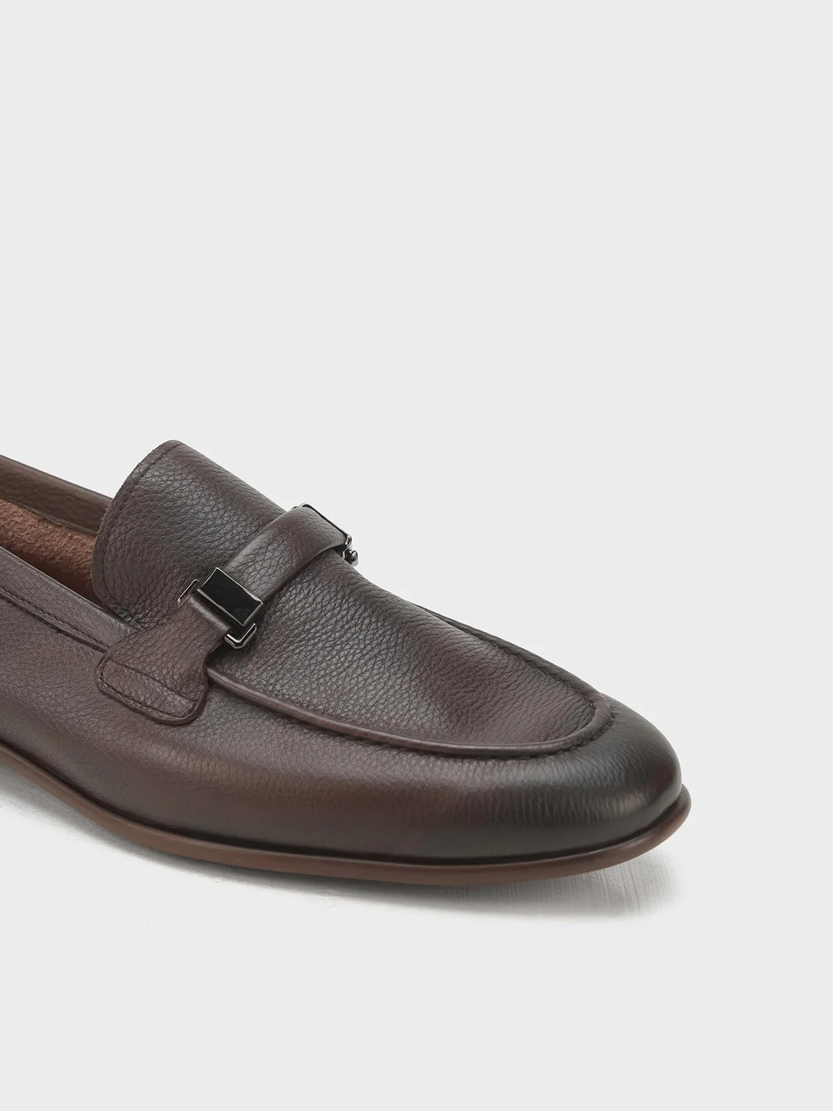 Men "LISALA" Formal Slip On Premium Leather Shoes - Image 7