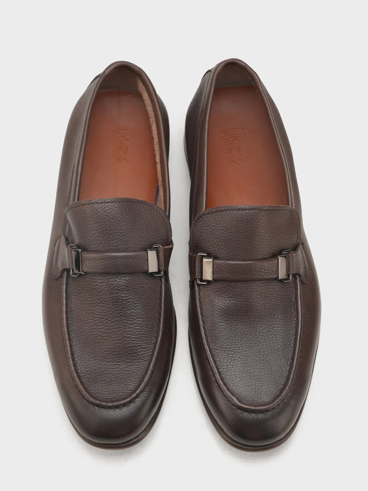 Men "LISALA" Formal Slip On Premium Leather Shoes - Image 9