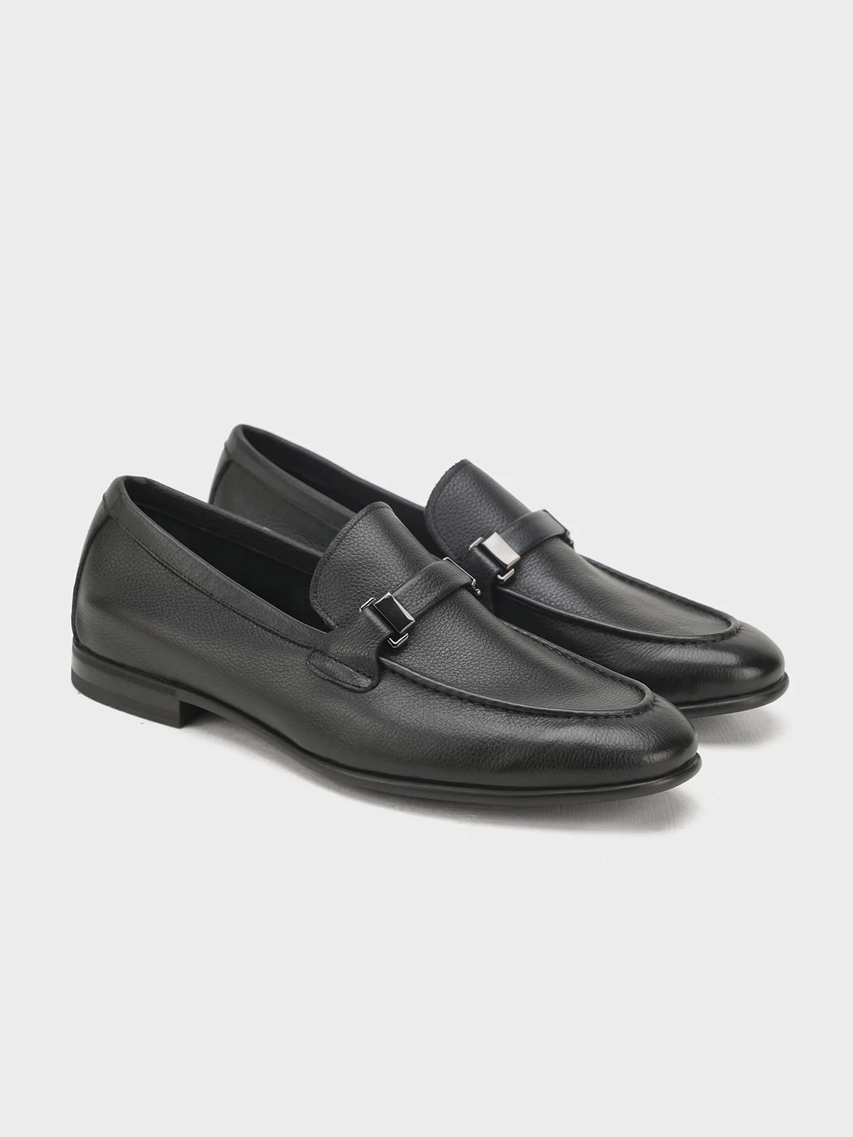Men "LISALA" Formal Slip On Premium Leather Shoes - Image 4