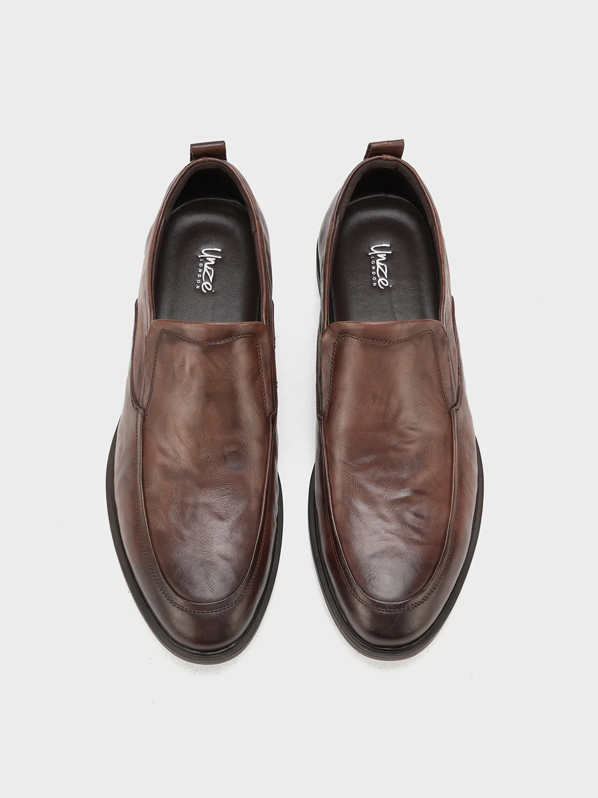 Men "MADHU" Simple Formal Leather Shoes - Image 9