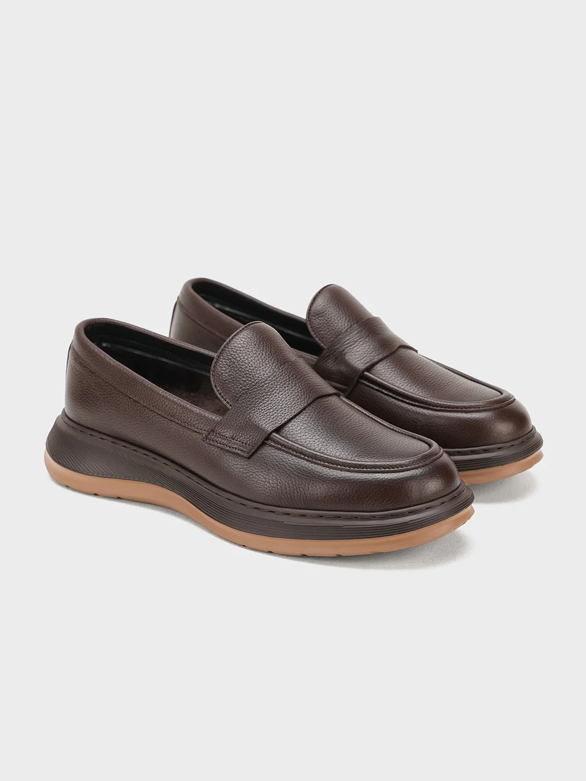 Men "MAKULA" Comfort Leather Loafer Shoes - Image 2