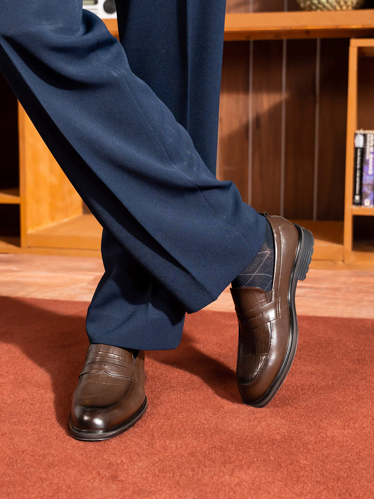 Men "MIGUEL" Everyday Formal Leather Shoes - Image 3