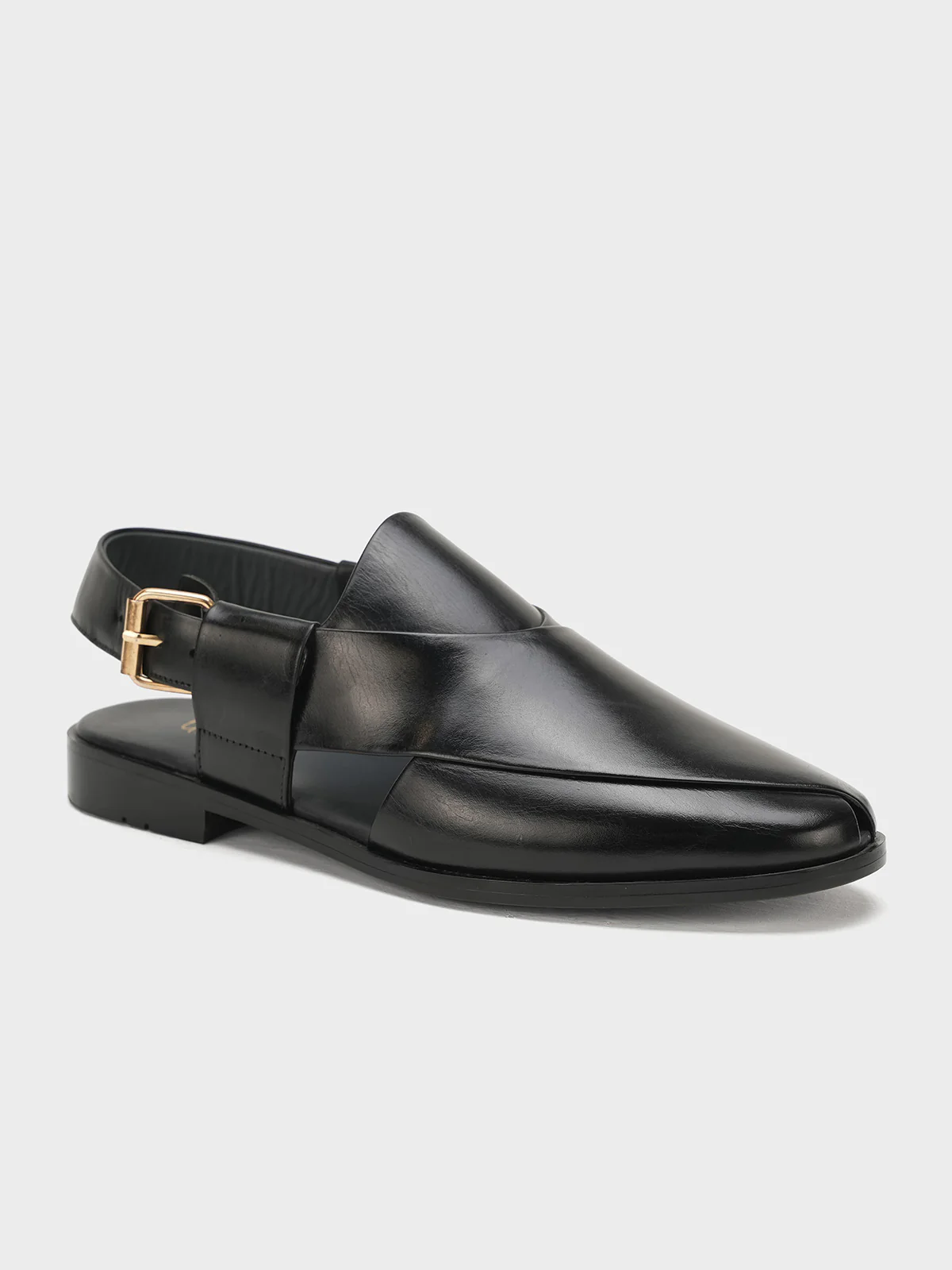 Men "MOSLEY" Traditional Peshawari Leather Sandals - Image 2