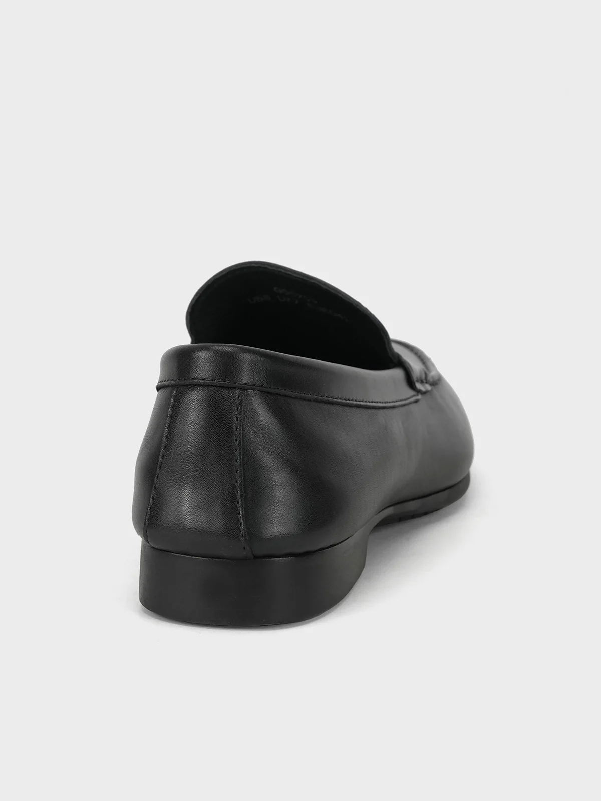 Men "NON" Woven Textured Slip On Casual Leather Moccasin Shoes - Image 5