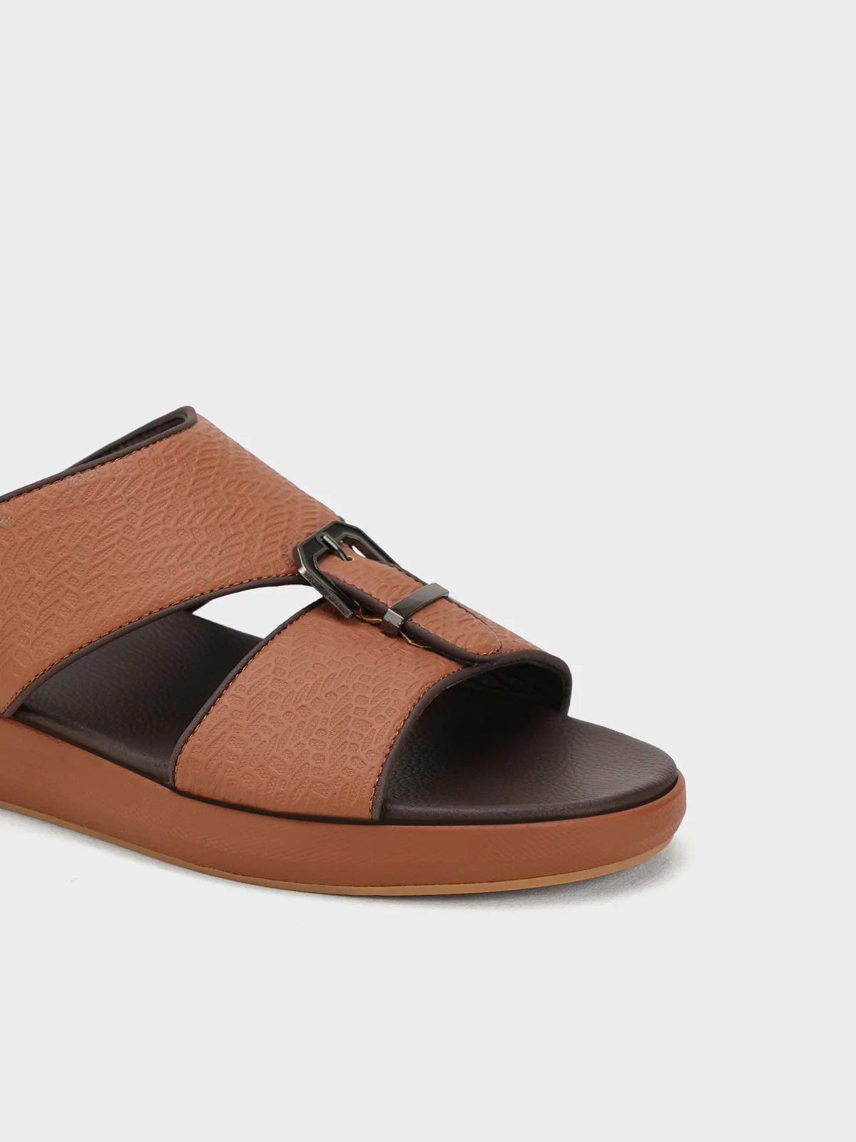 Men "OLIMPO" Trendy Buckle Slippers - Image 4