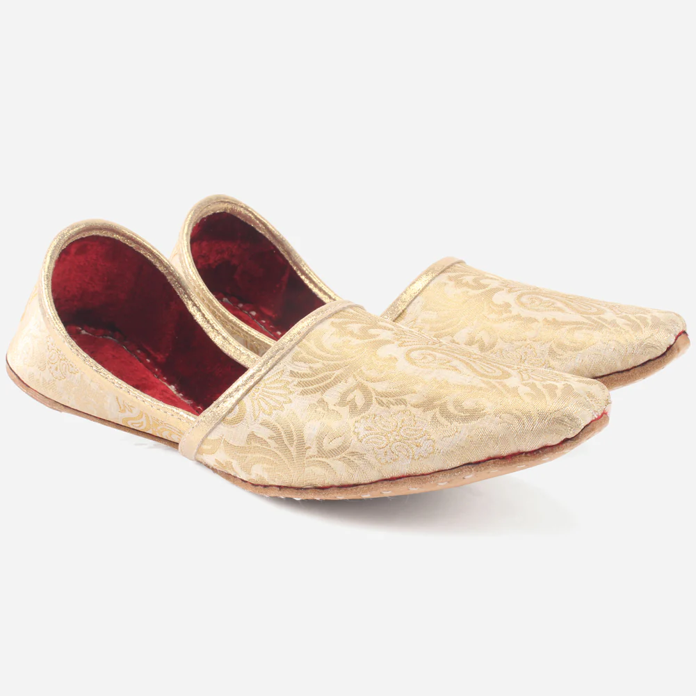 Men "PERLA" Traditional Indian Khussa Pumps - Image 2
