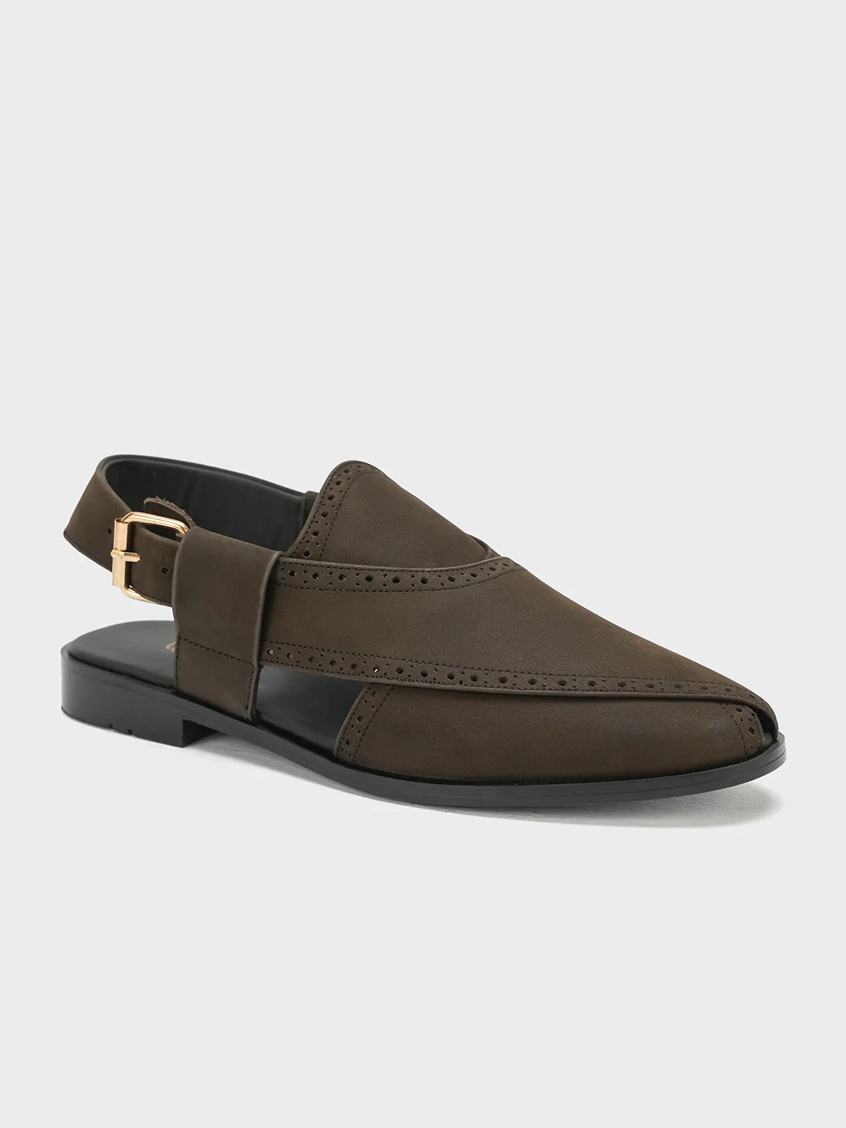 Men "PROVAN" Peshawari Leather Sandals - Image 2