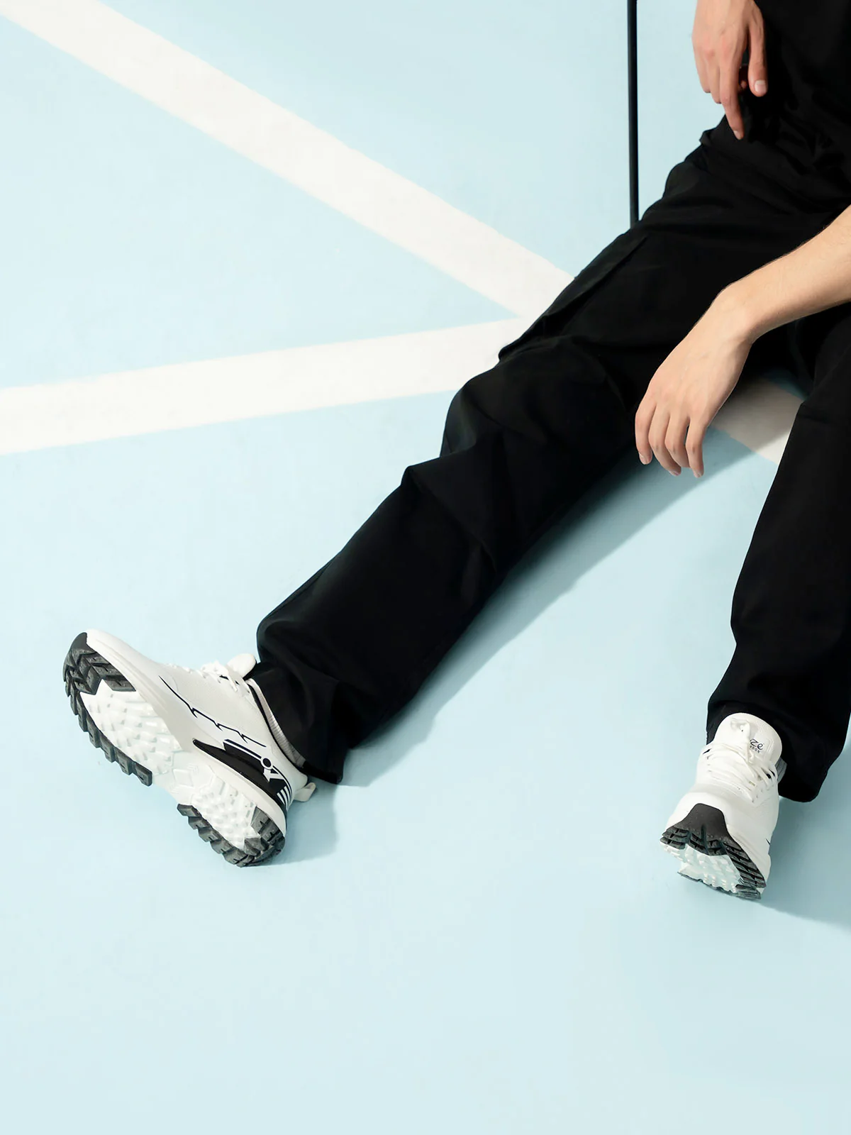 Men "RENZO" Stylish Soft Fabric Trainers - Image 10