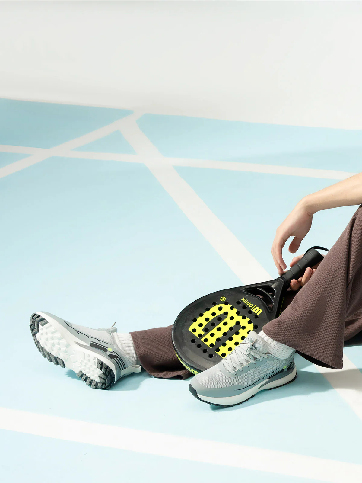 Men "RENZO" Stylish Soft Fabric Trainers - Image 11
