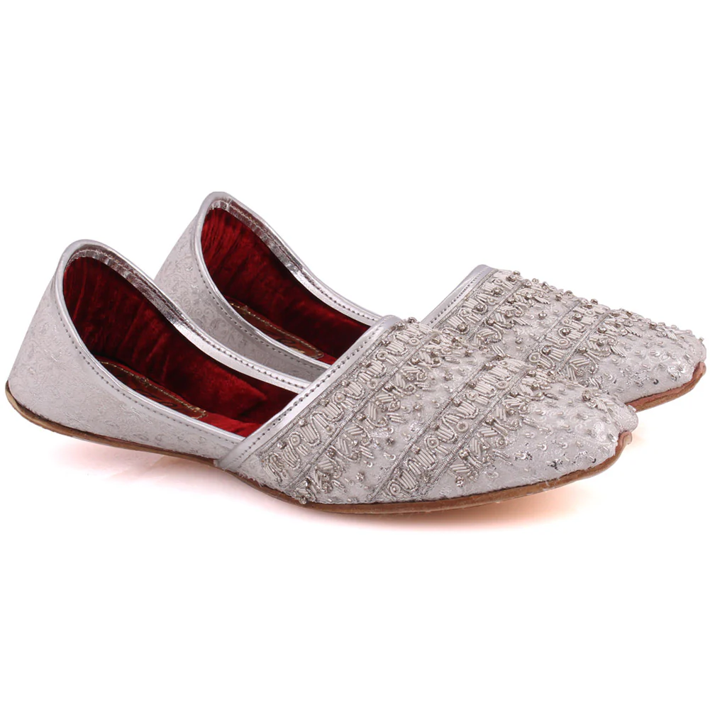 Men “RILEY” Traditional Punjabi Leather Khussa - Image 2