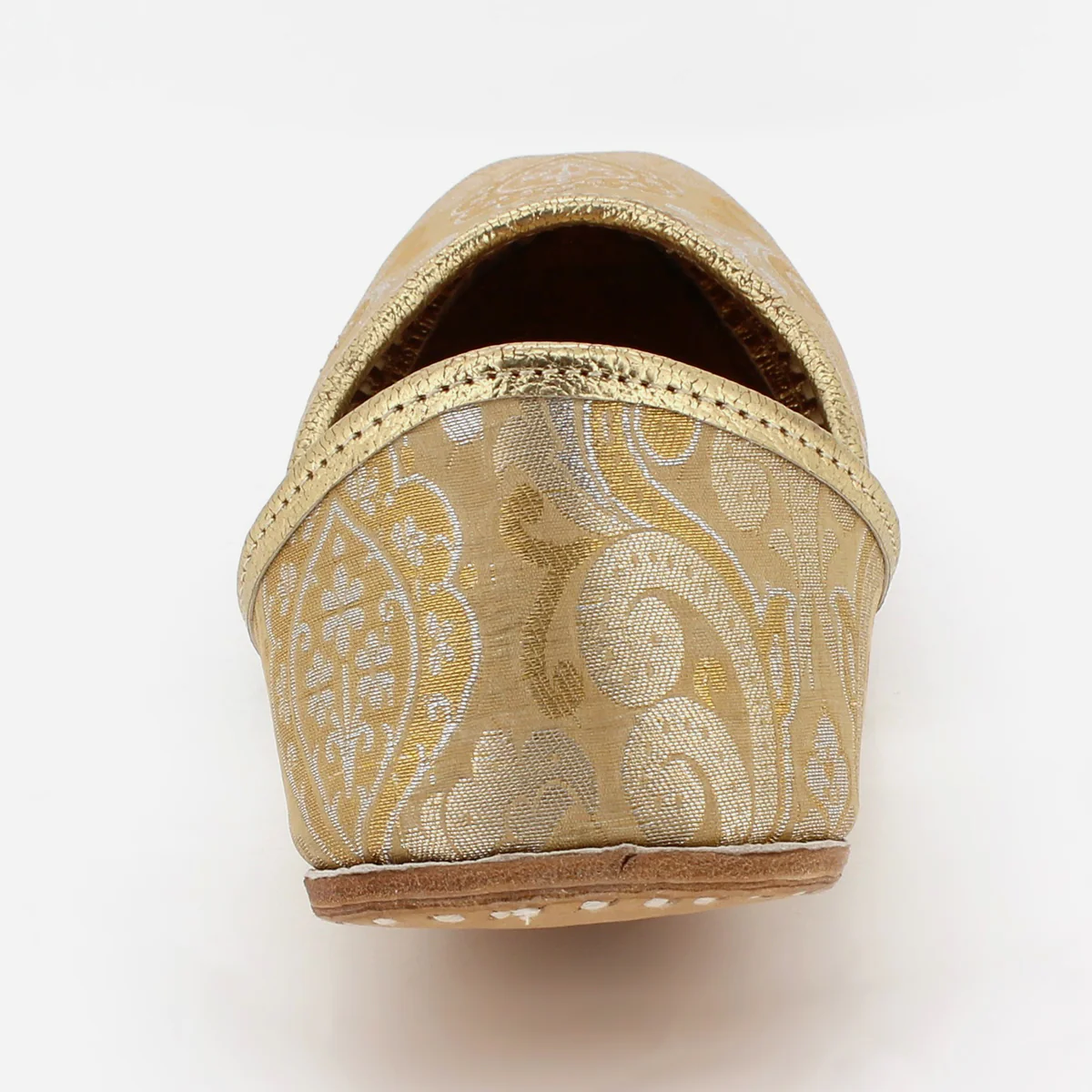 Men’s "KAEL" Jamawar Slip On Indian Khussa - Image 3