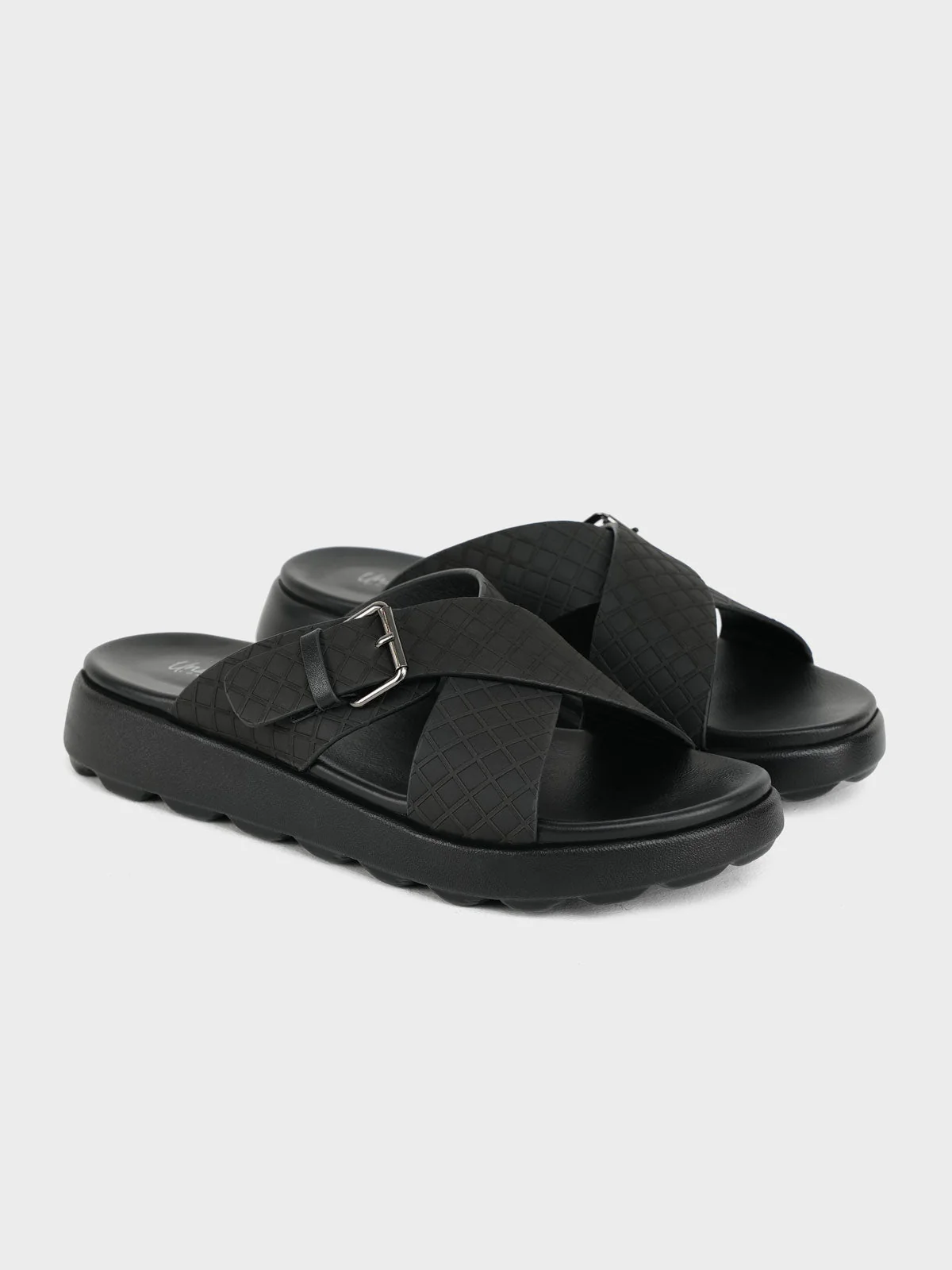 Men "SNOOD" Casual Buckle Slippers - Image 2