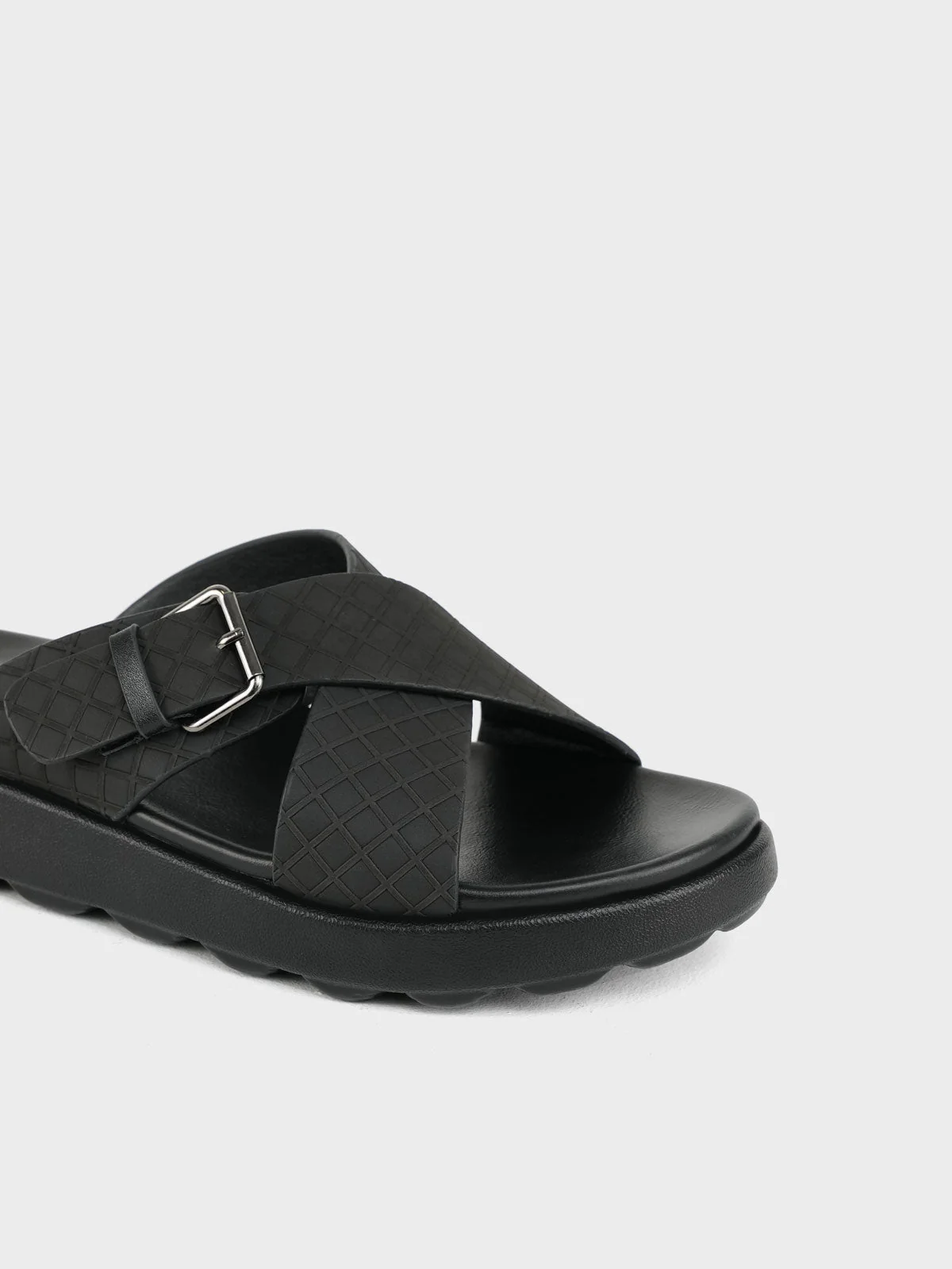 Men "SNOOD" Casual Buckle Slippers - Image 4