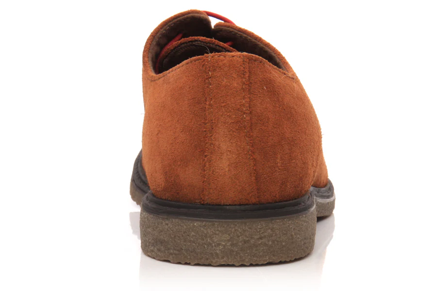 Men Suede Leather Lace Up Desert Shoes - Image 2