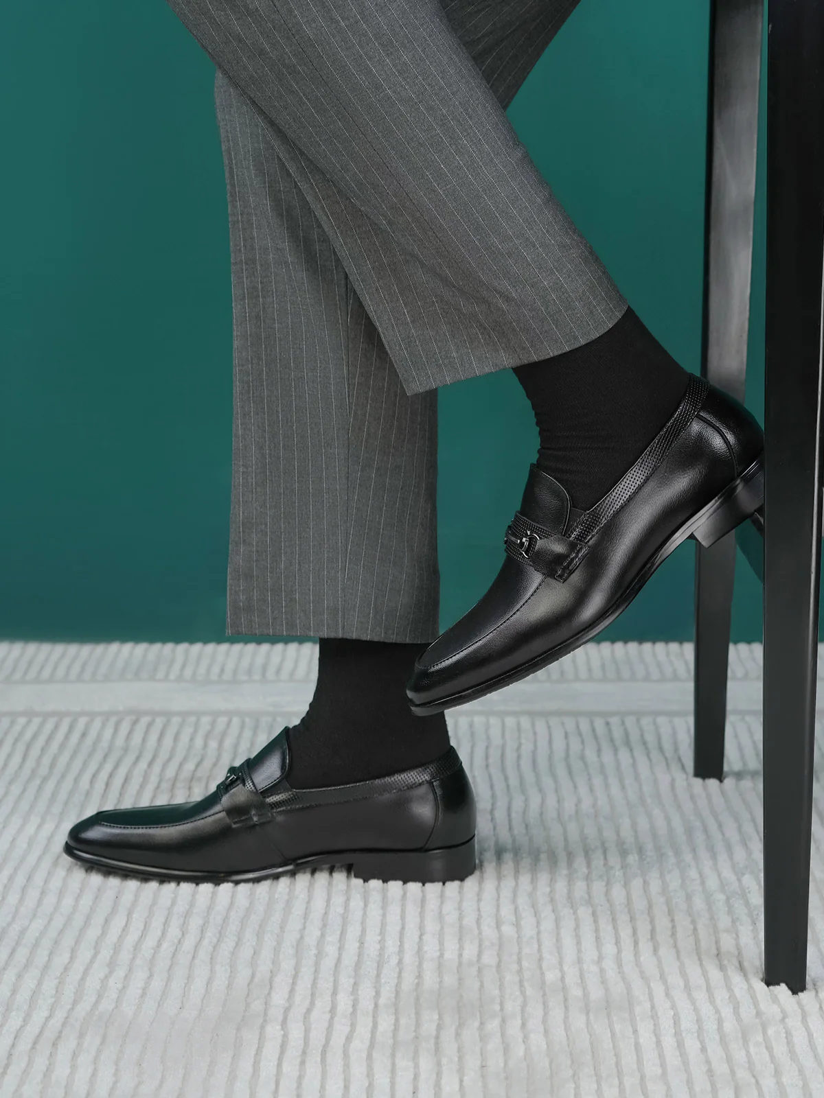 Men "TAISIYA" Sharp Style Leather Formals