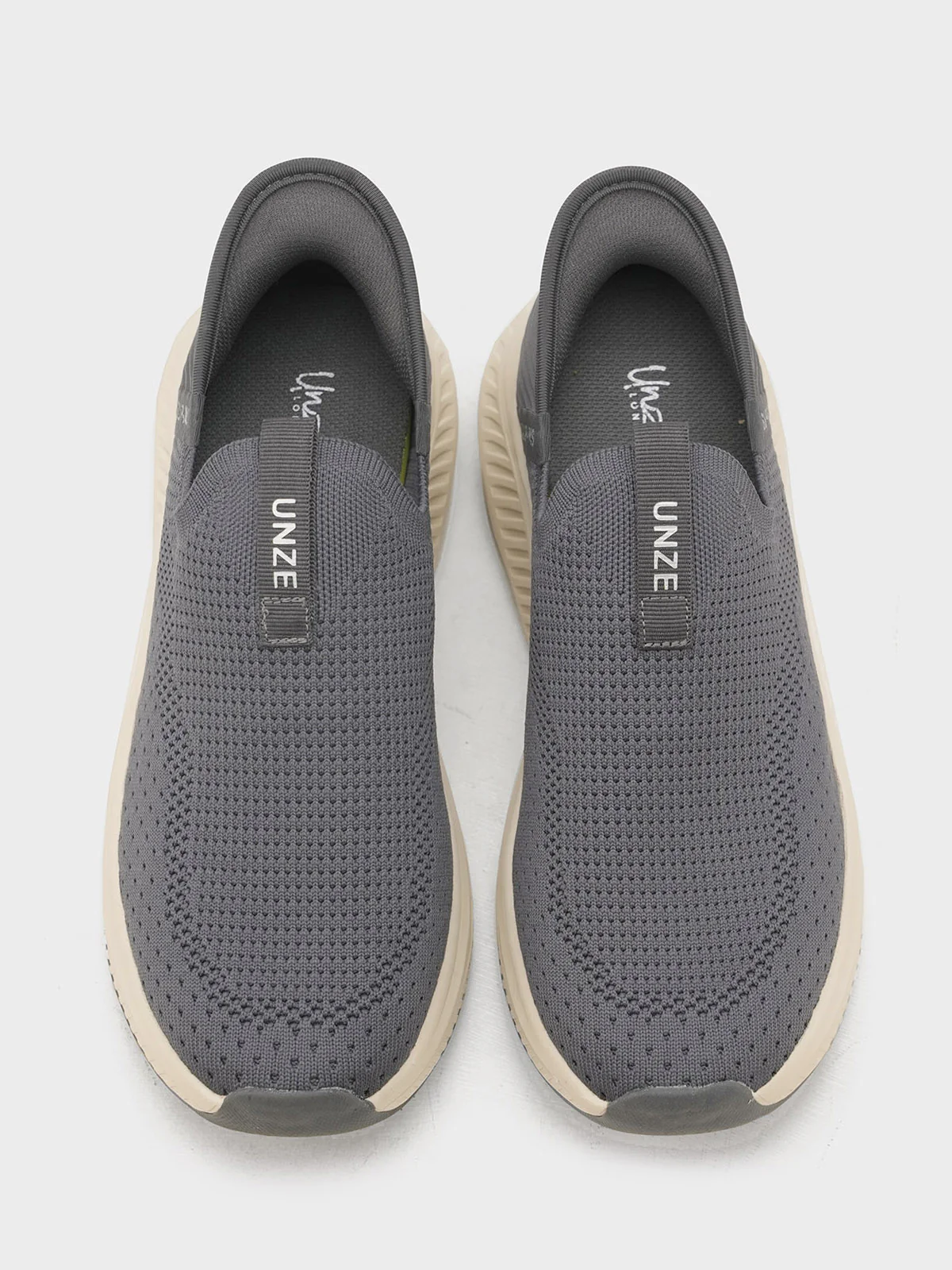 Men "UZAIF" Breathable Fabric Trainers - Image 9