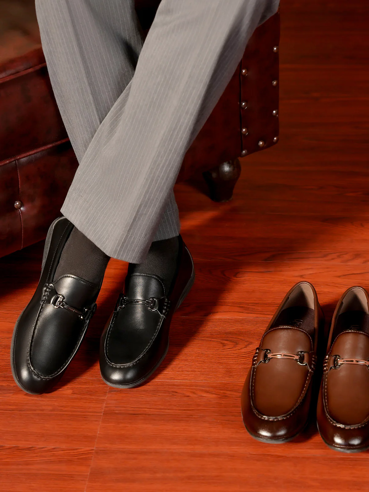 Men "WAYL" Comfortable Rubber Sole Loafers - Image 11