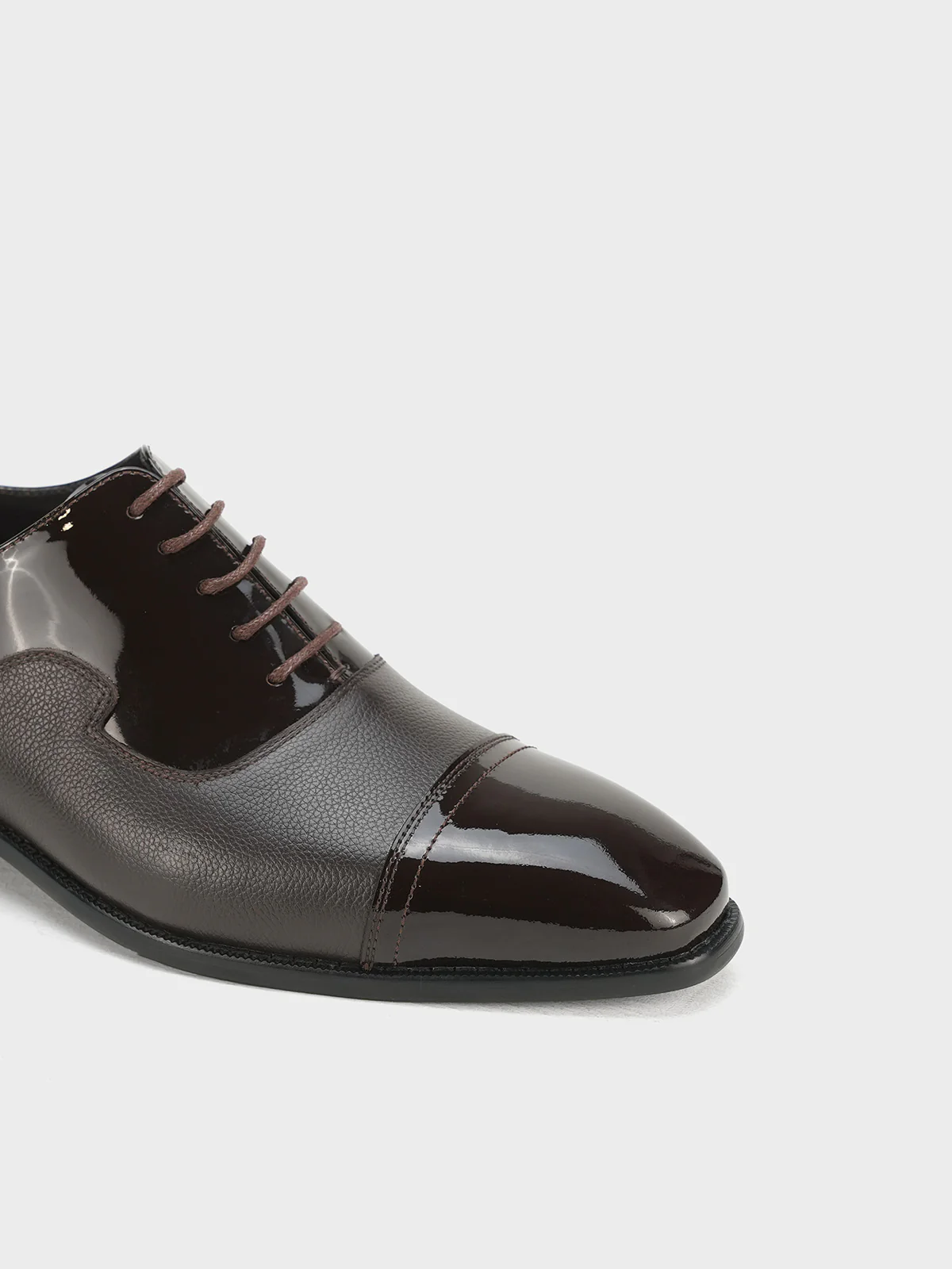 Men "WAYLO" Lace Up Leather Formal Shoes - Image 7