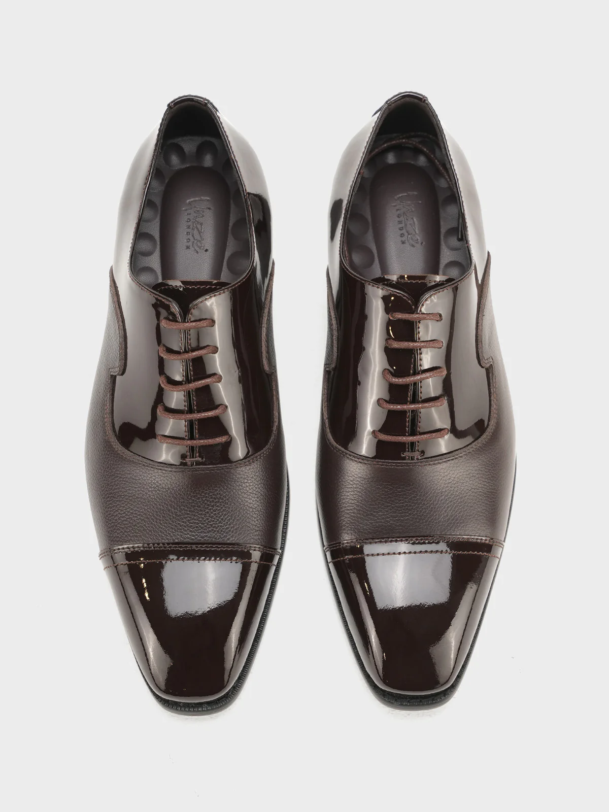 Men "WAYLO" Lace Up Leather Formal Shoes - Image 9