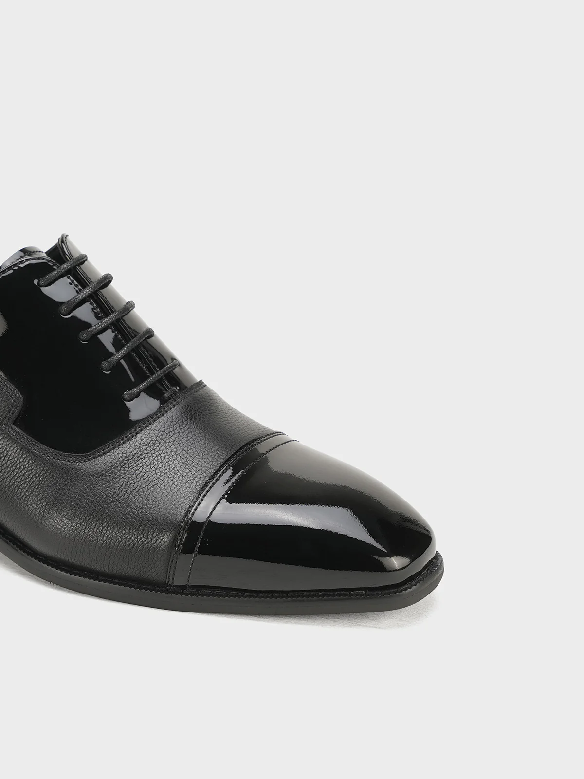 Men "WAYLO" Lace Up Leather Formal Shoes - Image 5