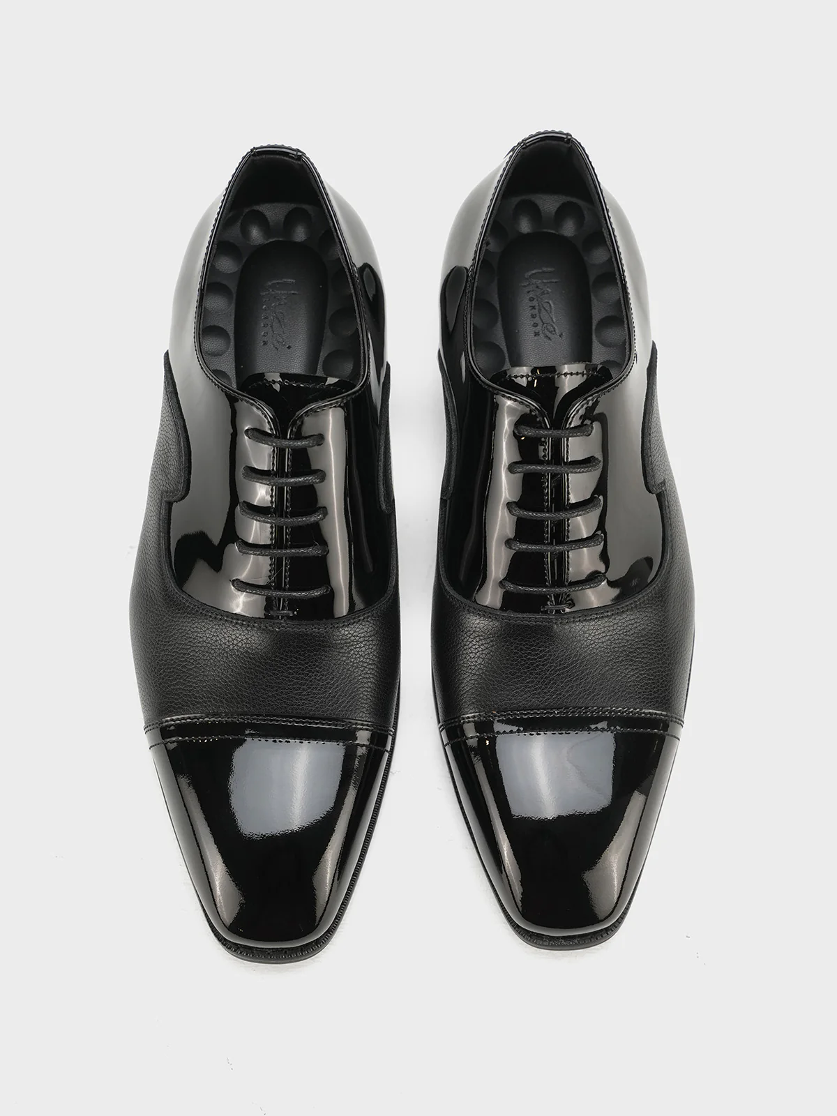 Men "WAYLO" Lace Up Leather Formal Shoes - Image 7