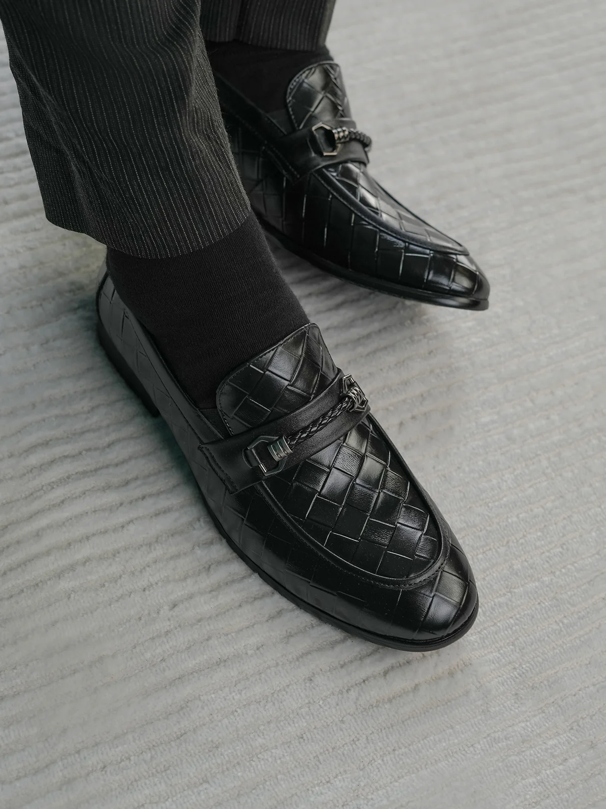 Men "WEIDE" leather Comfort Formal Shoes - Image 6