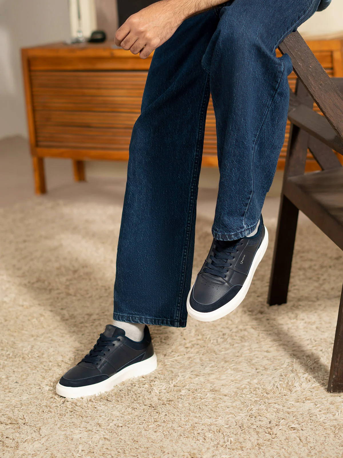 Men "WESTLEY" Casual Lace-Up Trainers - Image 6