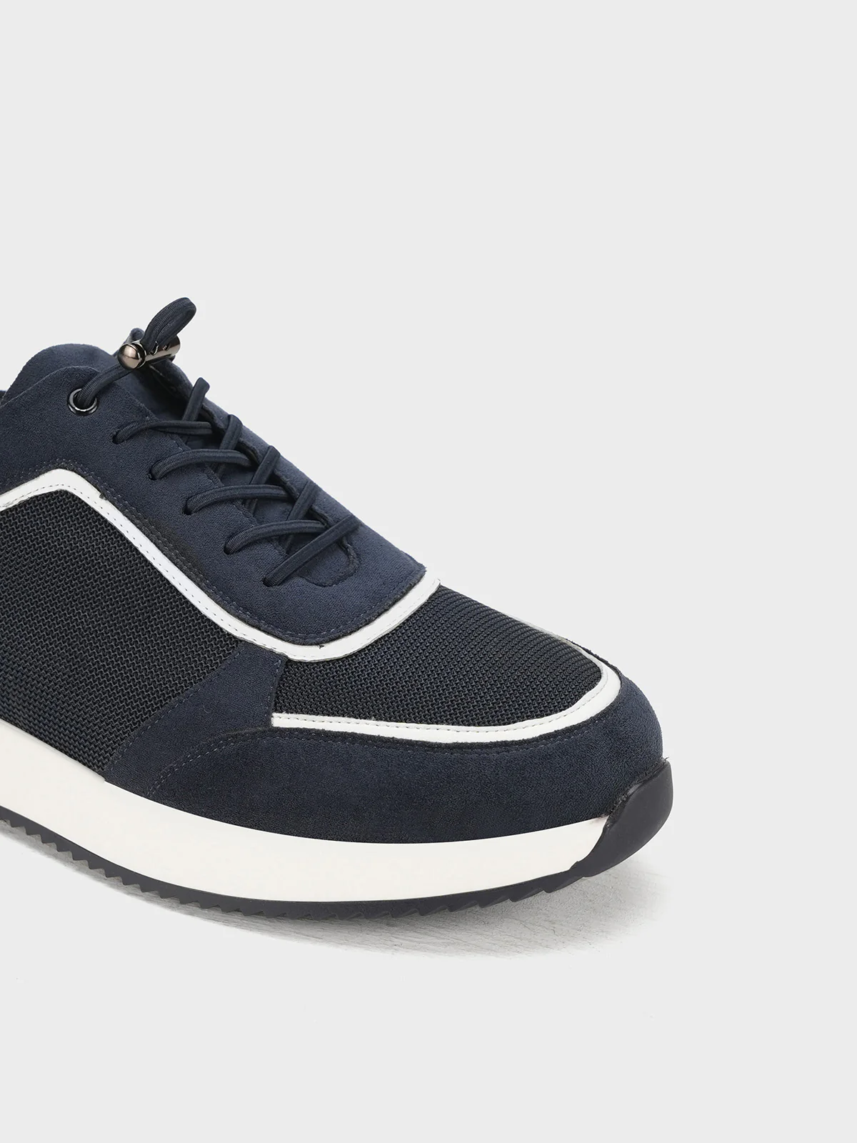 Men "XAIDEN" Unique Style Lace Up Trainers - Image 7
