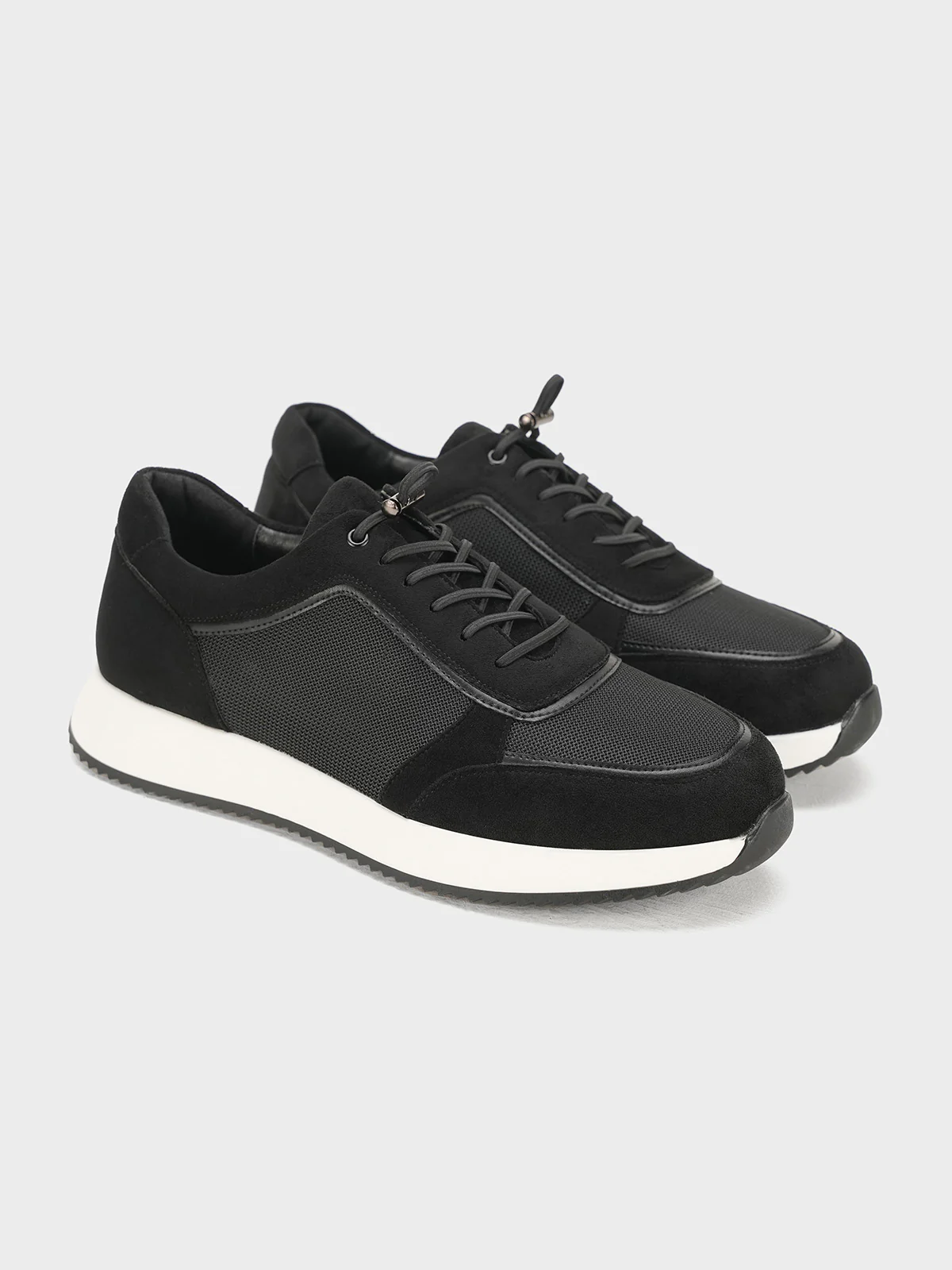 Men "XAIDEN" Unique Style Lace Up Trainers - Image 4