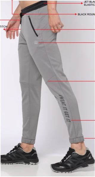 Mens "AGIL" Fleece Joggers Pants