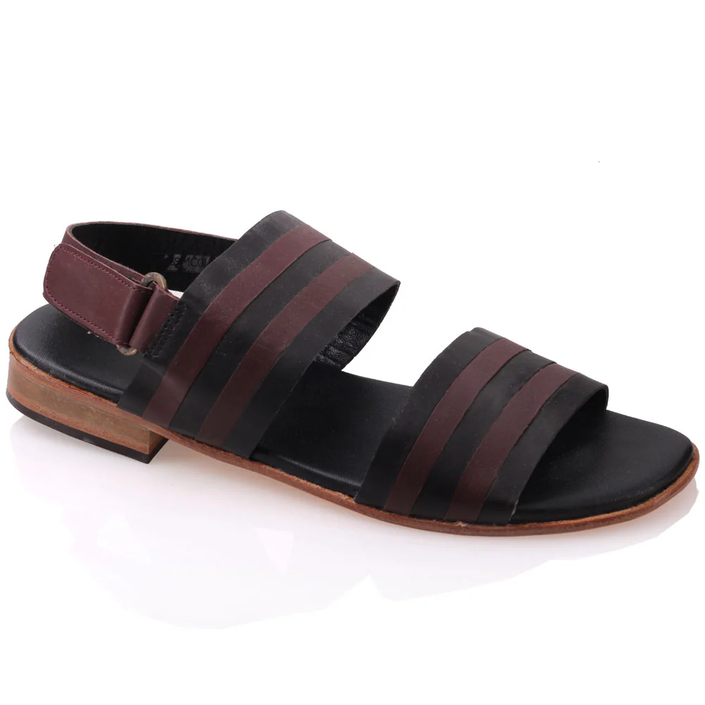 Mens ‘Aruba’ Leather Strappy Casual Sandals
