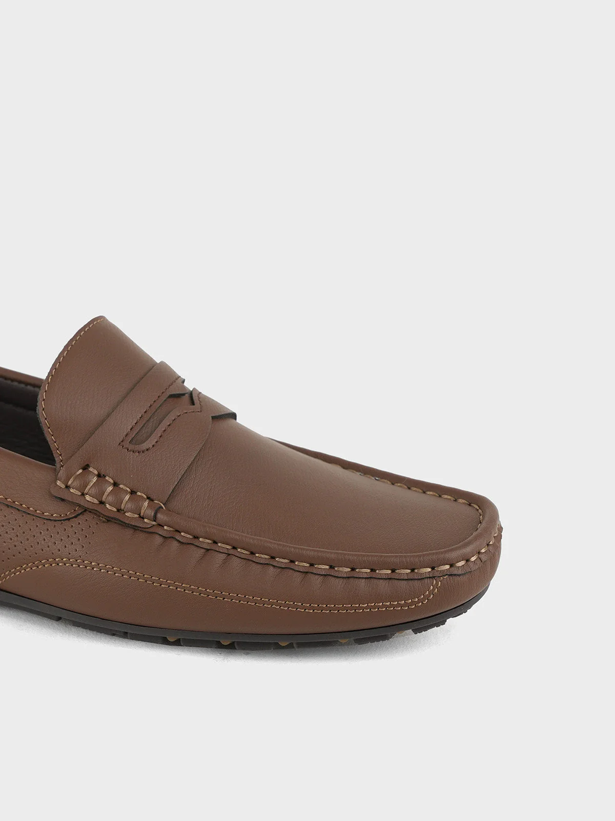 Mens "ASPIRE" Slip on Moccasin Shoes - Image 4